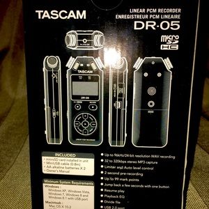Tascam Linear PCM Recorder DR-05
